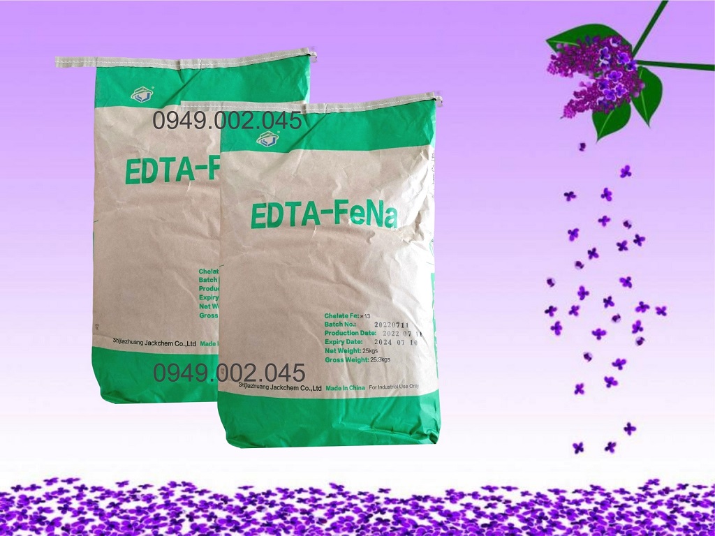 EDTA-FeNa - Khoáng Sắt hữu cơ (sắt chelate) cho tôm cá